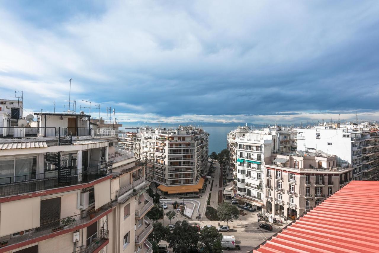 Penthouse Level 9, Nilie Hospitality Mgmt Apartment Thessaloníki Luaran gambar